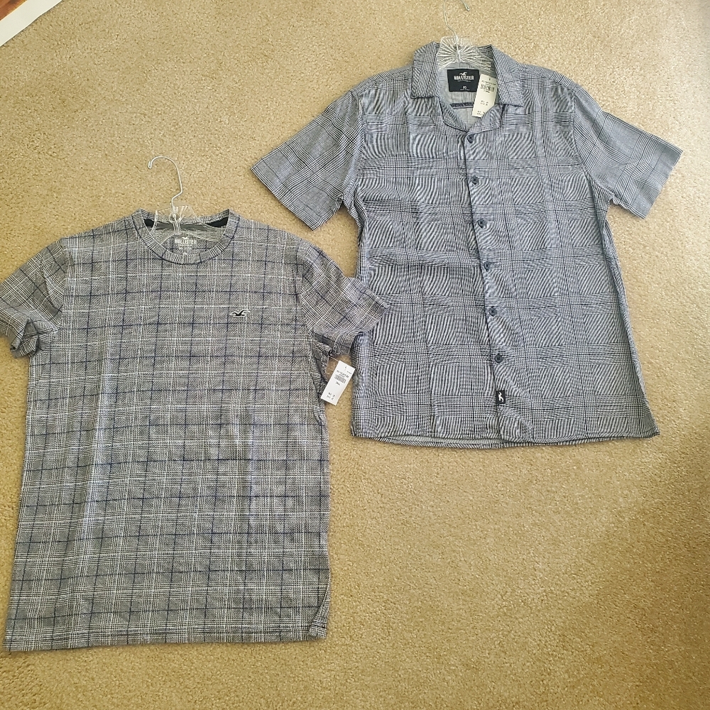 2 NWT Hollister shirts